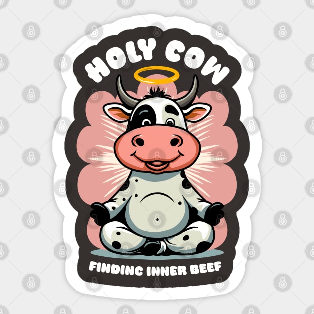 HOLY COW Sticker by Fabrik